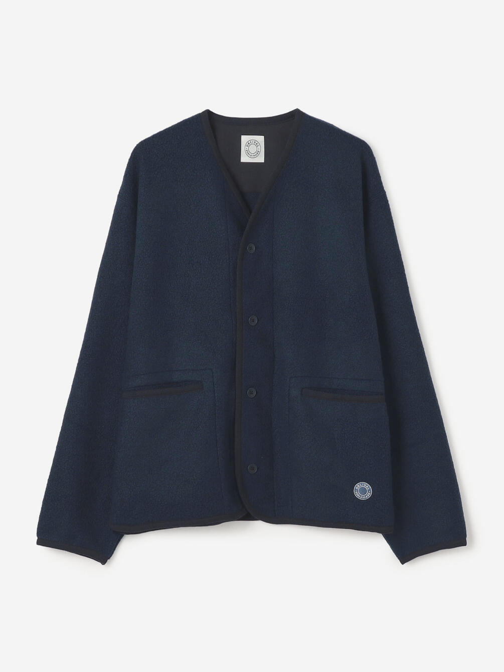 ORCIVAL | ブラッシュドフリース Vネックカーディガン MEN