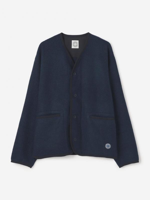 ORCIVAL | ブラッシュドフリース Vネックカーディガン MEN