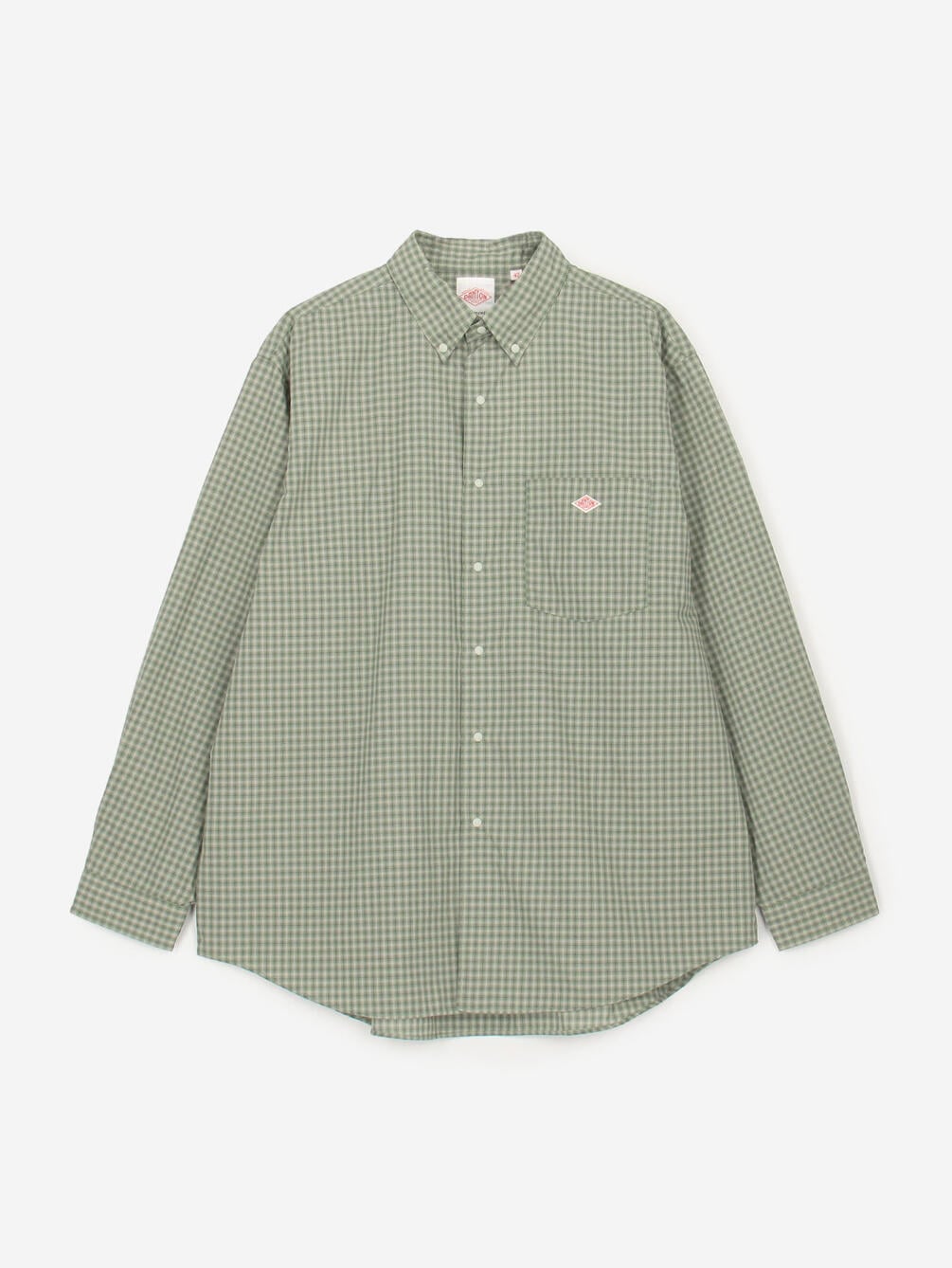 DANTON | ボタンダウン 長袖シャツ PLAID MEN
