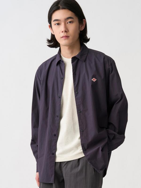 DANTON | タイプライター レギュラーカラー長袖シャツ MEN