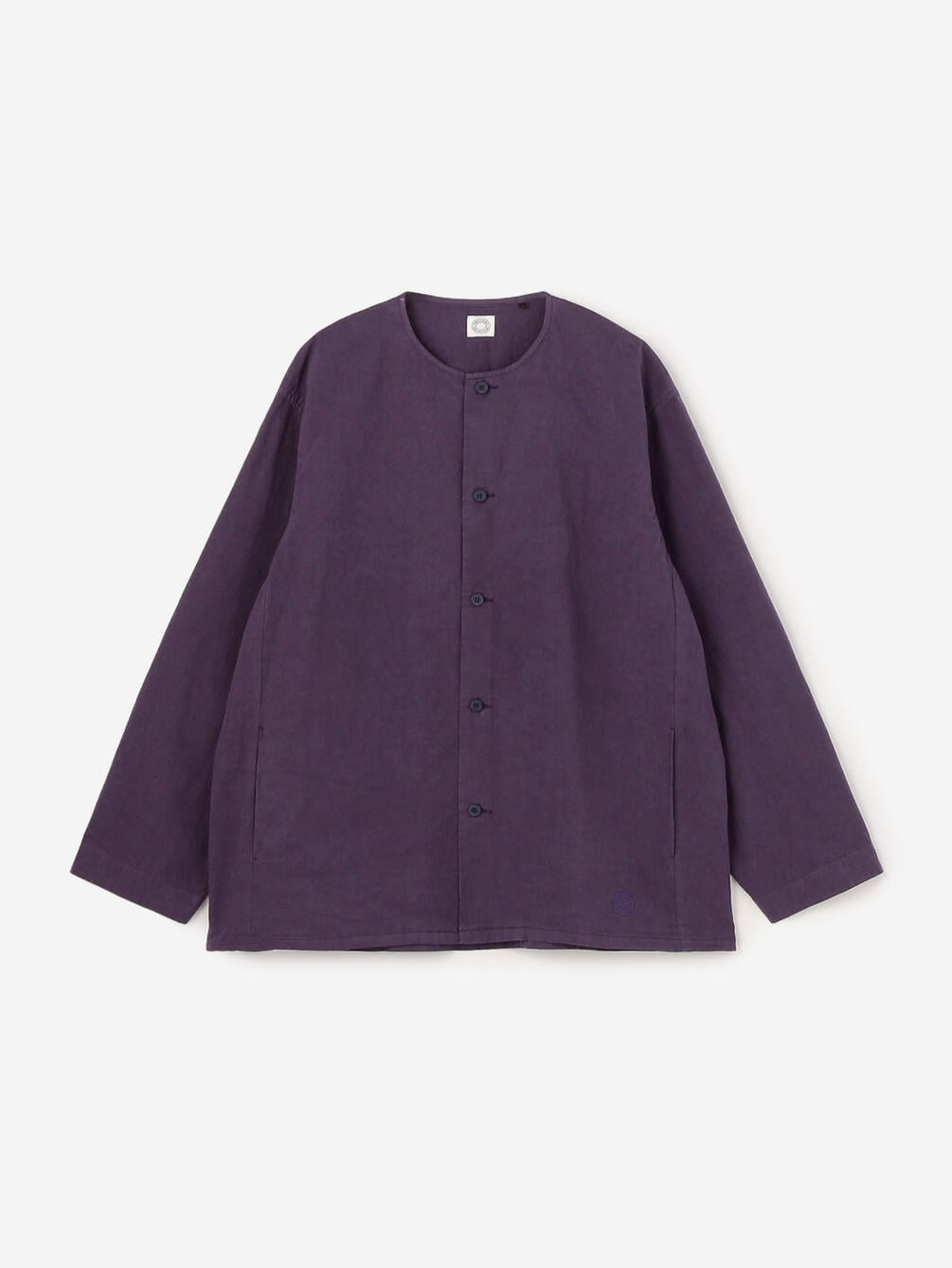 ORCIVAL | コットンツイル ノーカラー シャツ MEN