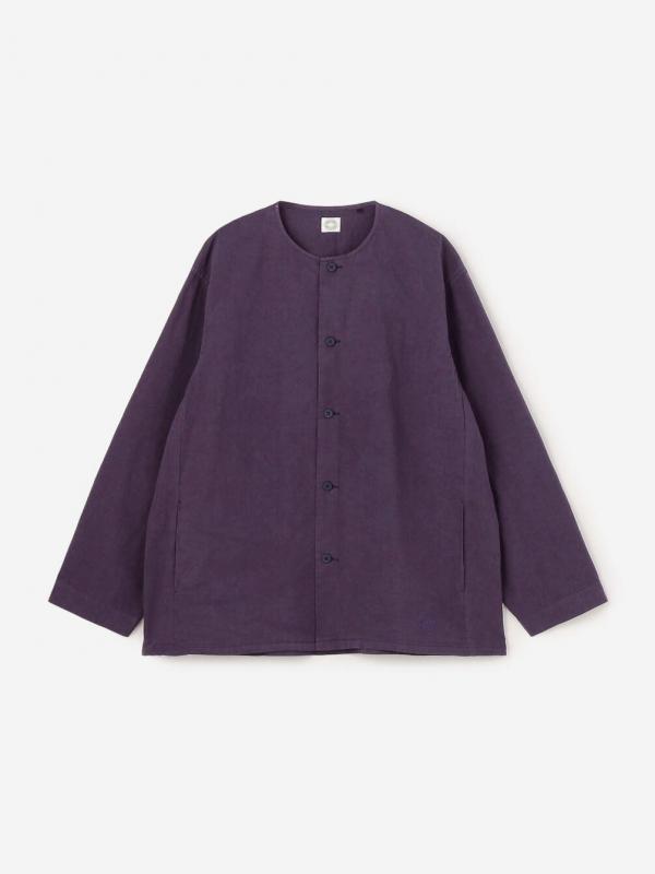 ORCIVAL | コットンツイル ノーカラー シャツ MEN