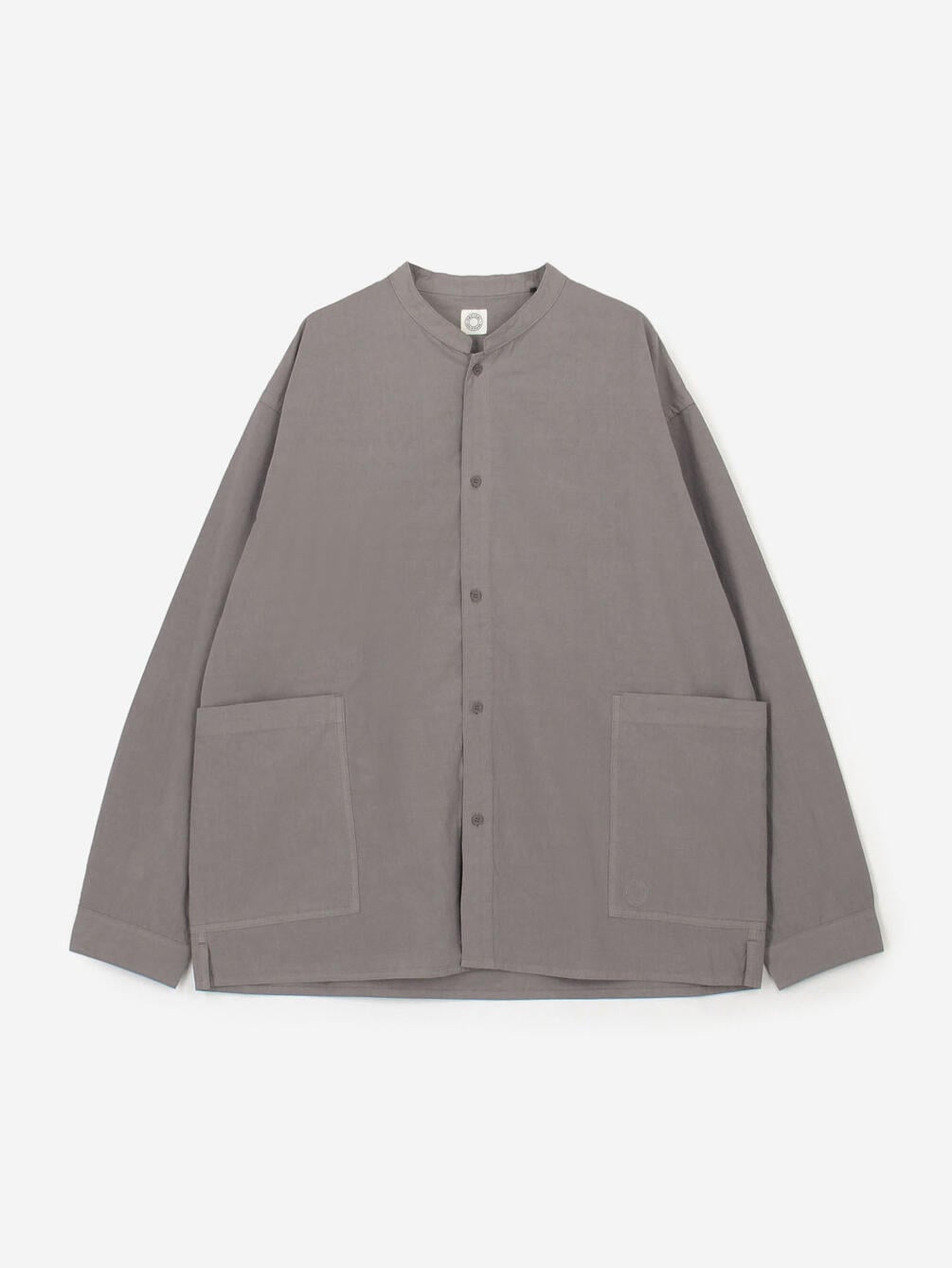 ORCIVAL | コットンツイル スタンドカラー長袖シャツ MEN