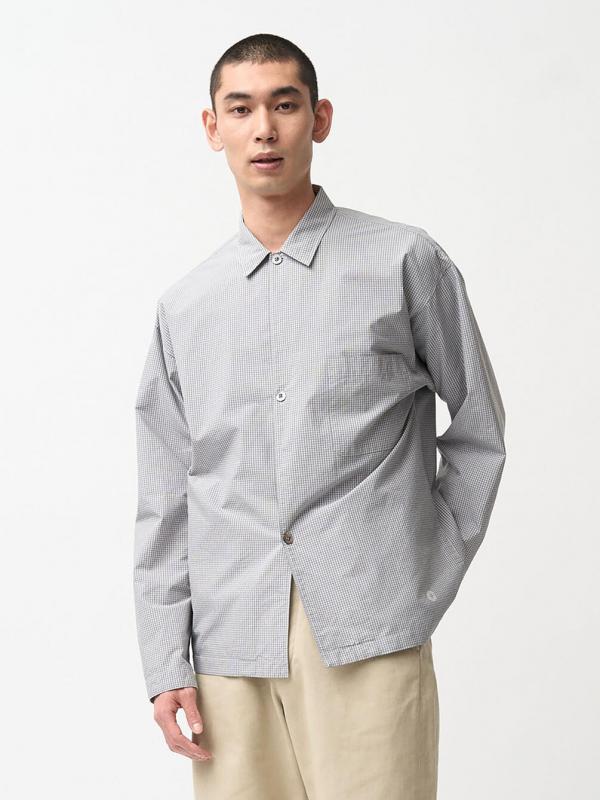 ORCIVAL | コットンポリエステル シャツジャケット CHECK MEN