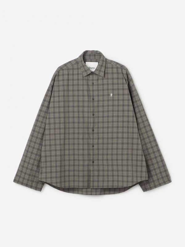 Gymphlex | タイプライター レギュラーカラーシャツ CHECK MEN