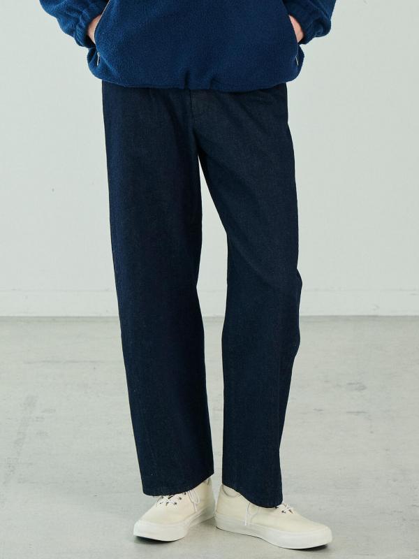 ORCIVAL | デニム ワイドカーブパンツ INDIGO MEN