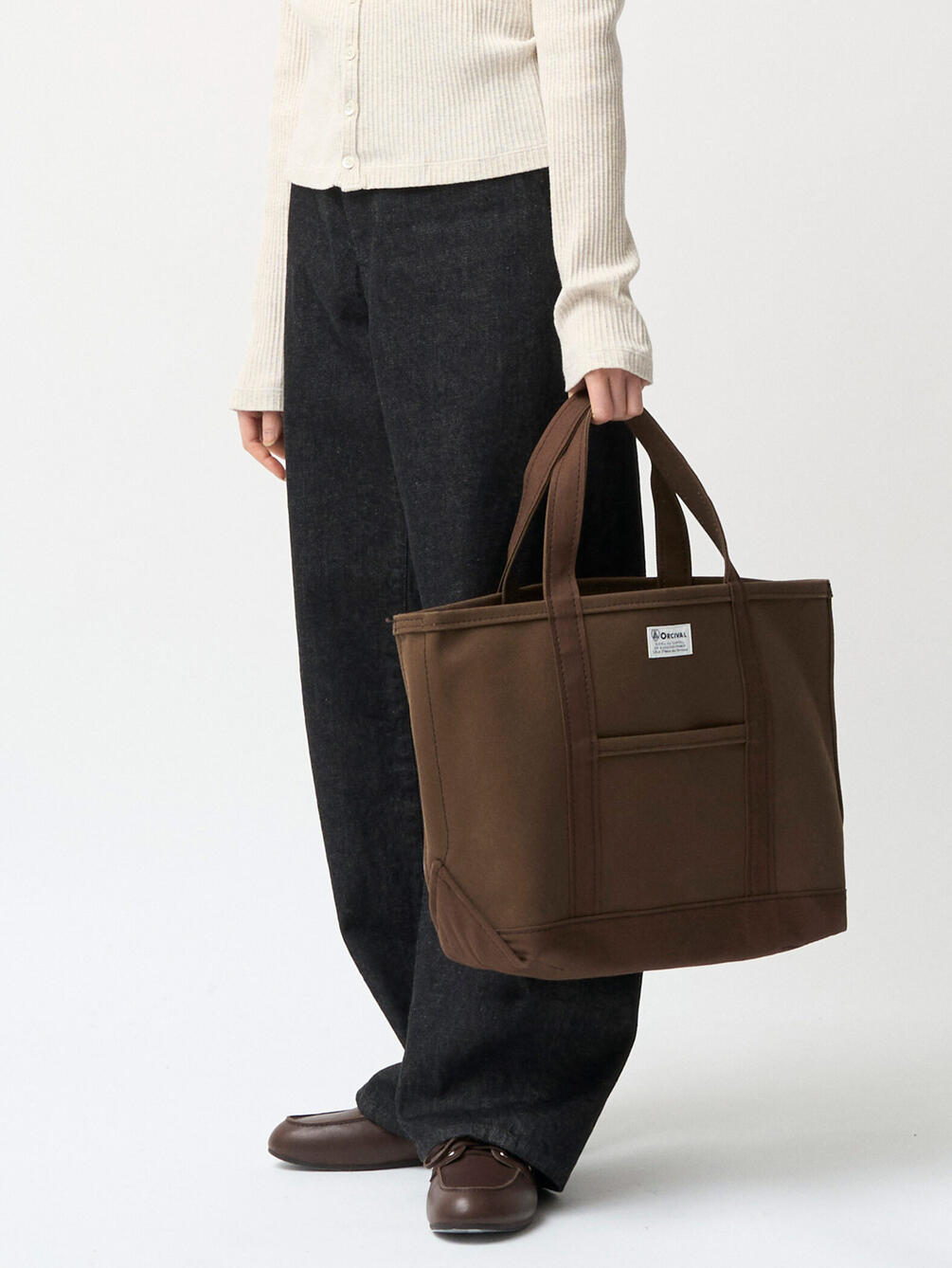 ORCIVAL | キャンバストートバッグ 中 UNISEX