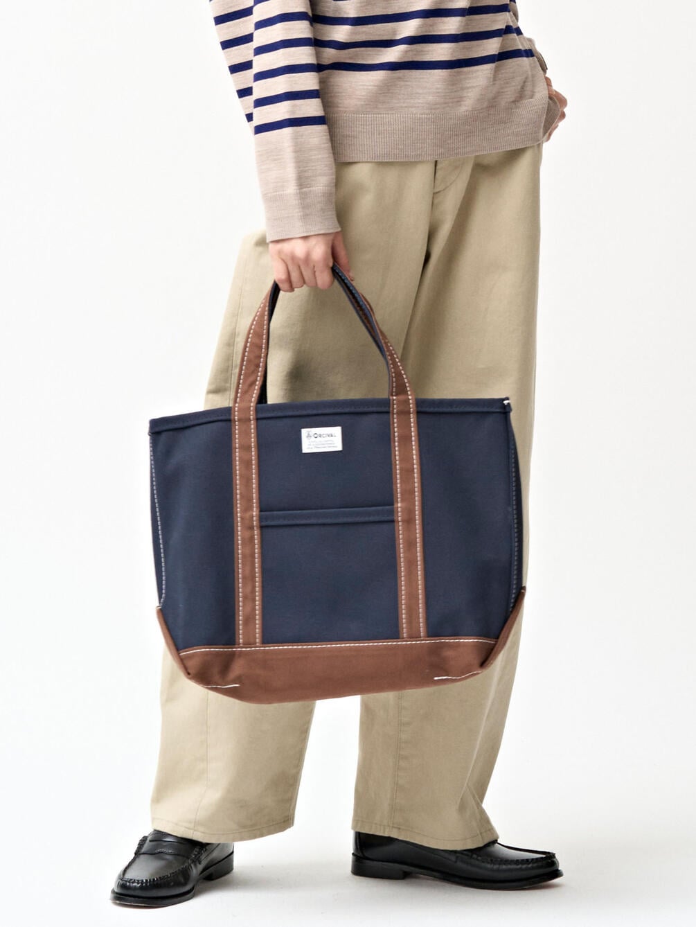 ORCIVAL | キャンバストートバッグ 中 UNISEX