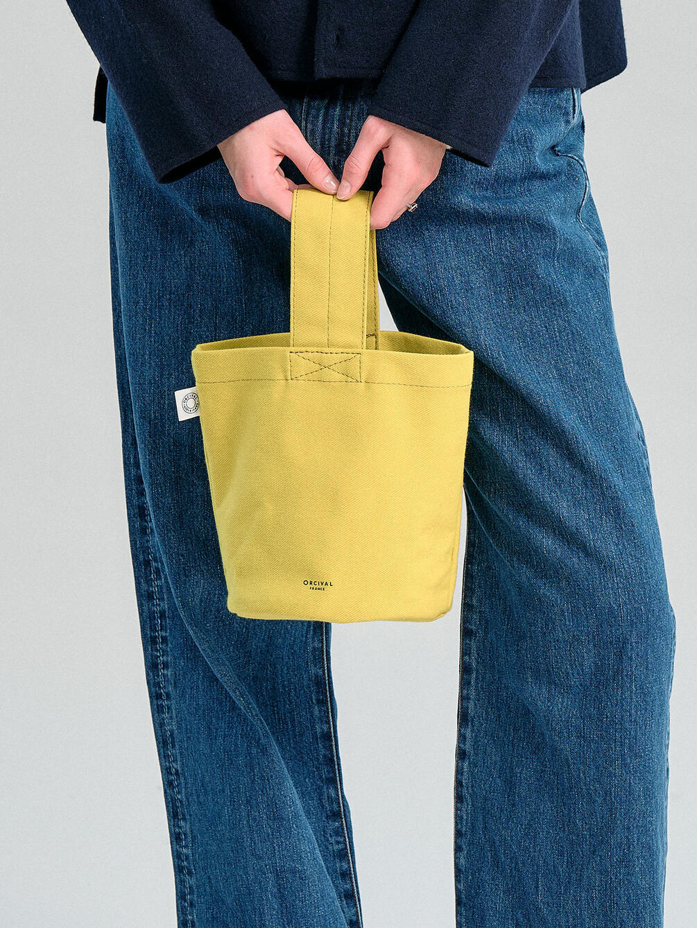 【先行予約】ORCIVAL | PVCコットン ワンハンドルトートバッグ UNISEX