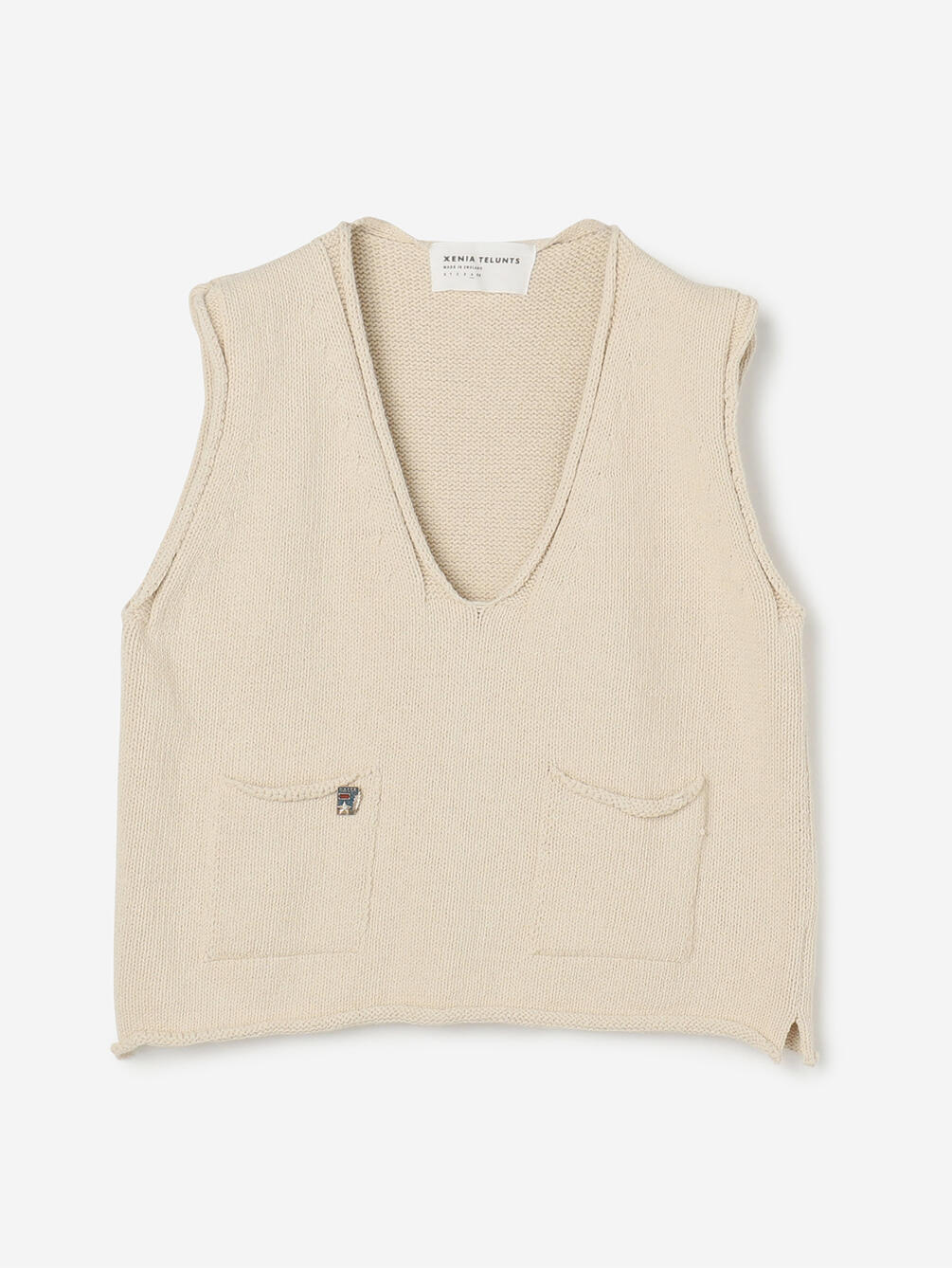 Xenia Telunts アンダイド vネックベスト Men ニット Bshop ビショップ Bshop Xenia Telunts アンダイド vネックベスト Men ニット Bshop ビショップ Bshop