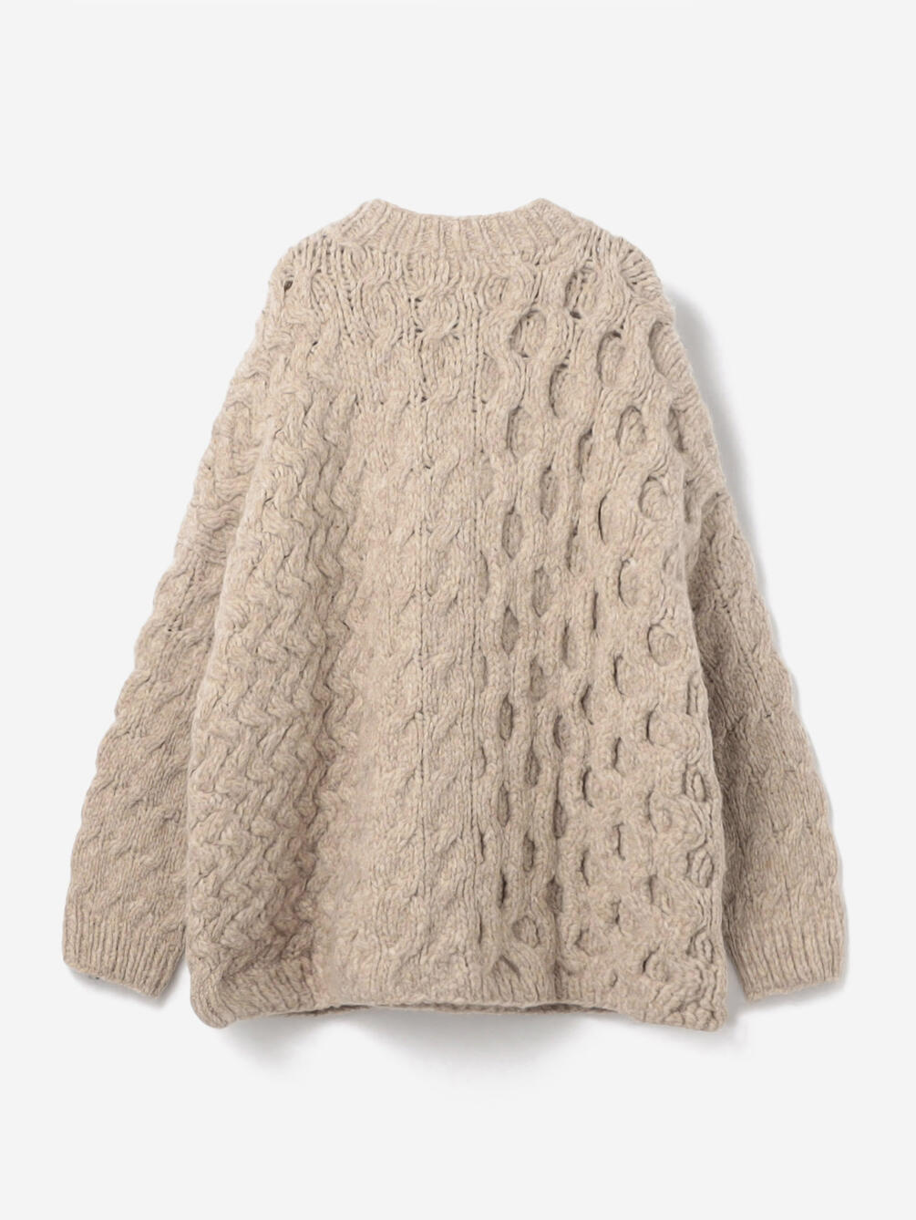 LAUREN MANOOGIAN | アラン編み ハンドメイドニット WOMEN