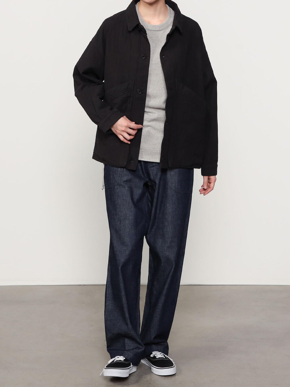 hobo コットンツイルコーヒーダイドシャツジャケット COTTON TWILL COFFEE DYED SHIRT JACKET | hobo