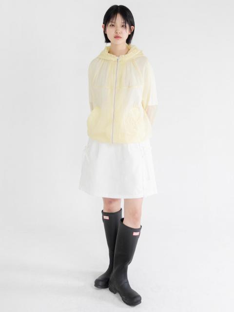 eunoia | シアー フーディー ウィンドジャケット WOMEN