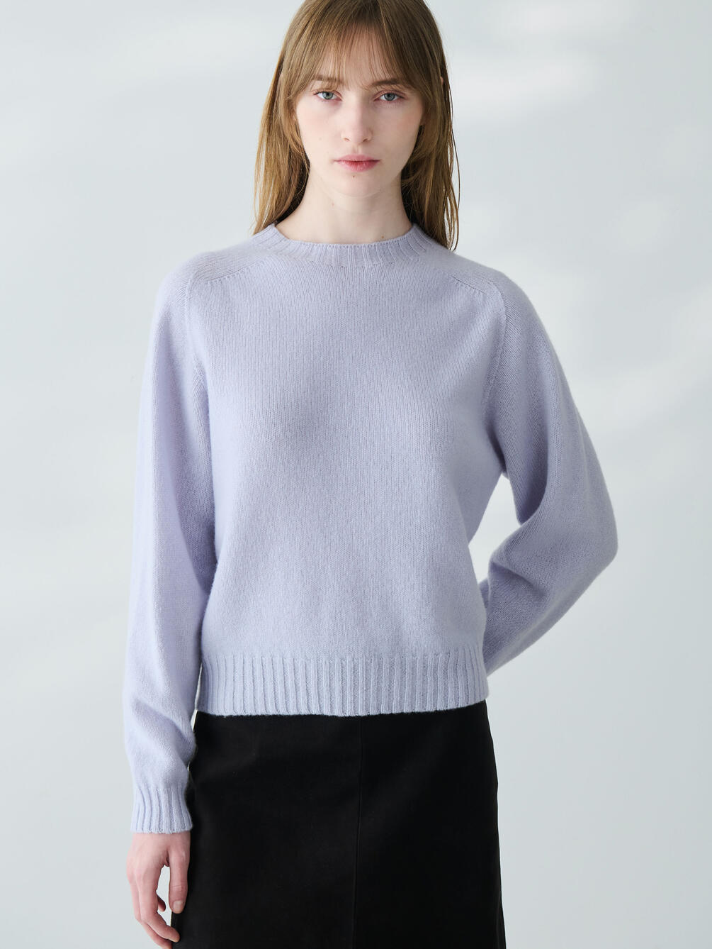 MORRIS & SONS | ジーロンラム クルーネックニット WOMEN