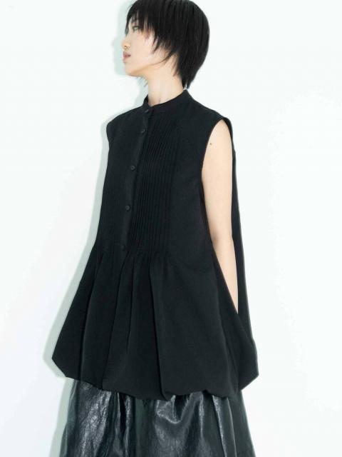 eunoia | ピンタック ベスト WOMEN