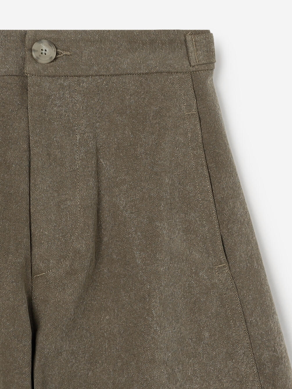 【新品同様】LAUREN MANOOGIAN　スカート　ツイスト　コットンリネン 新品同様】LAUREN MANOOGIAN スカート ツイスト コットンリネン