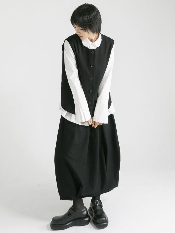 eunoia | ウール ロングスカート WOMEN