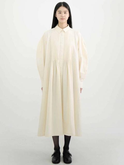 eunoia | ピンタック シャツドレス WOMEN