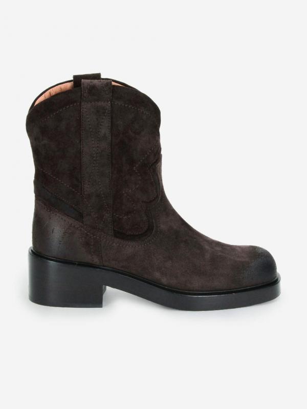 SARTORE | スエード ウエスタンブーツ WOMEN