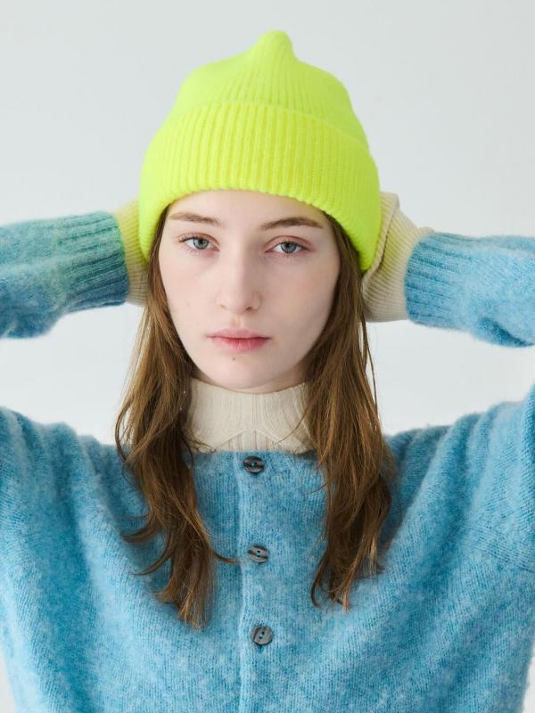 MACKIE | ウール リブニットビーニー UNISEX