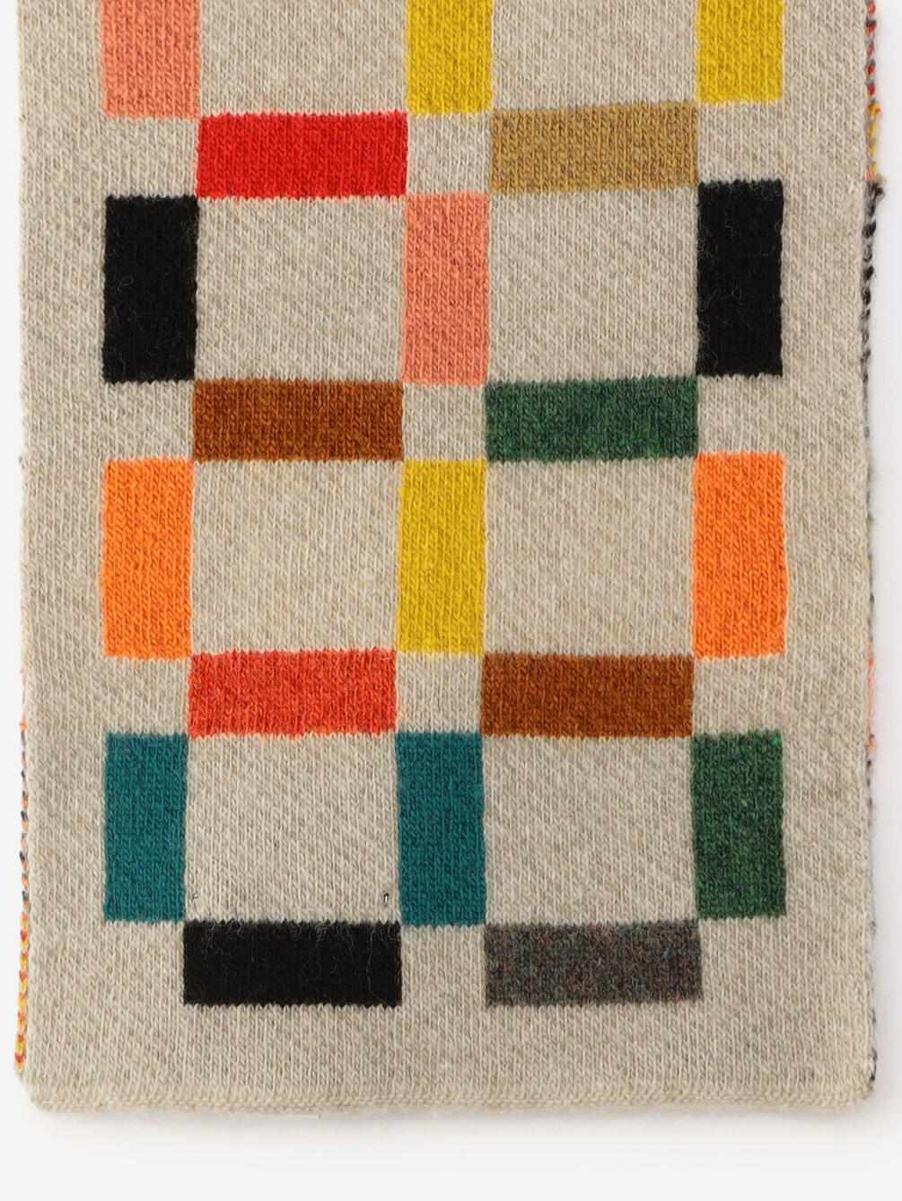 Jo Gordon | ウール マルチカラーグリット マフラー UNISEX