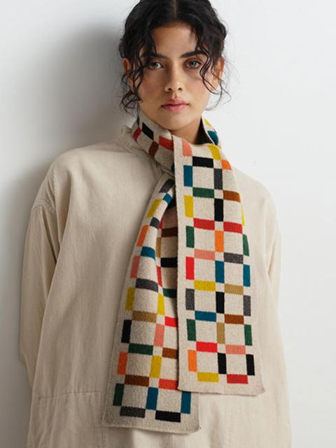 Jo Gordon | ウール マルチカラーグリット マフラー UNISEX