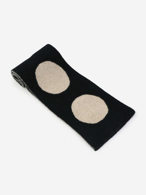 Jo Gordon | ウール モノクロームドット マフラー UNISEX