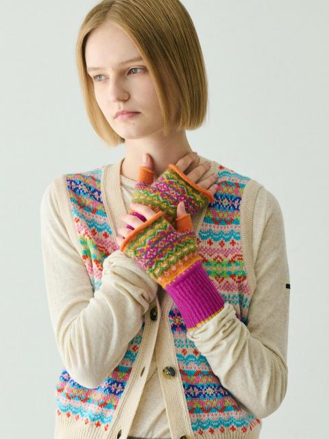 ERIBE | ウール オープンミット