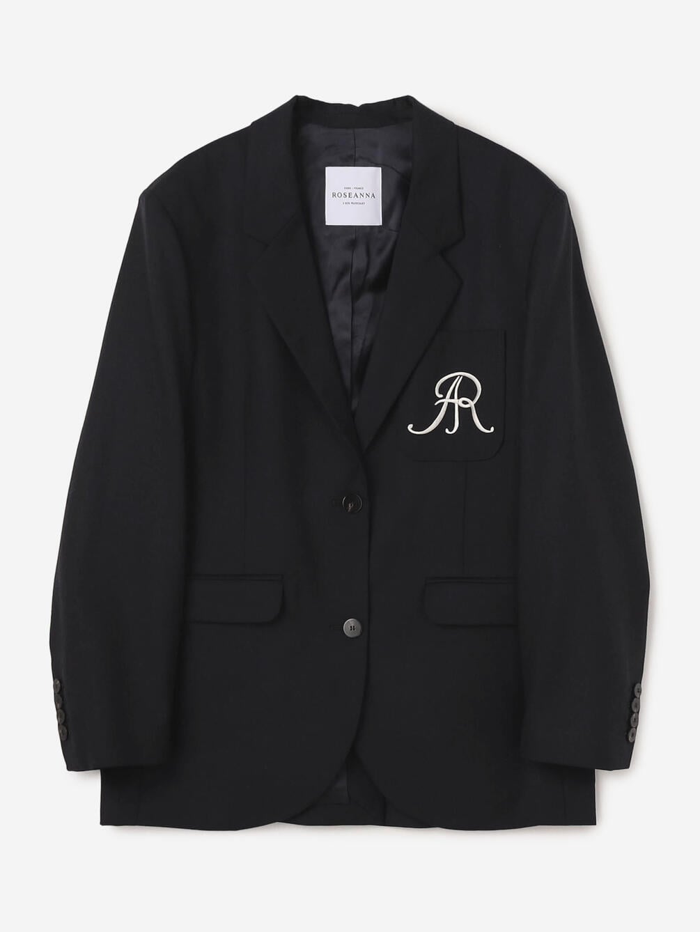 ROSEANNA | ロゴ刺繍 テーラードジャケット WOMEN