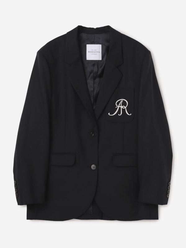 ROSEANNA | ロゴ刺繍 テーラードジャケット WOMEN