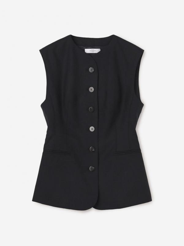 ROSEANNA | ノーカラーベスト WOMEN