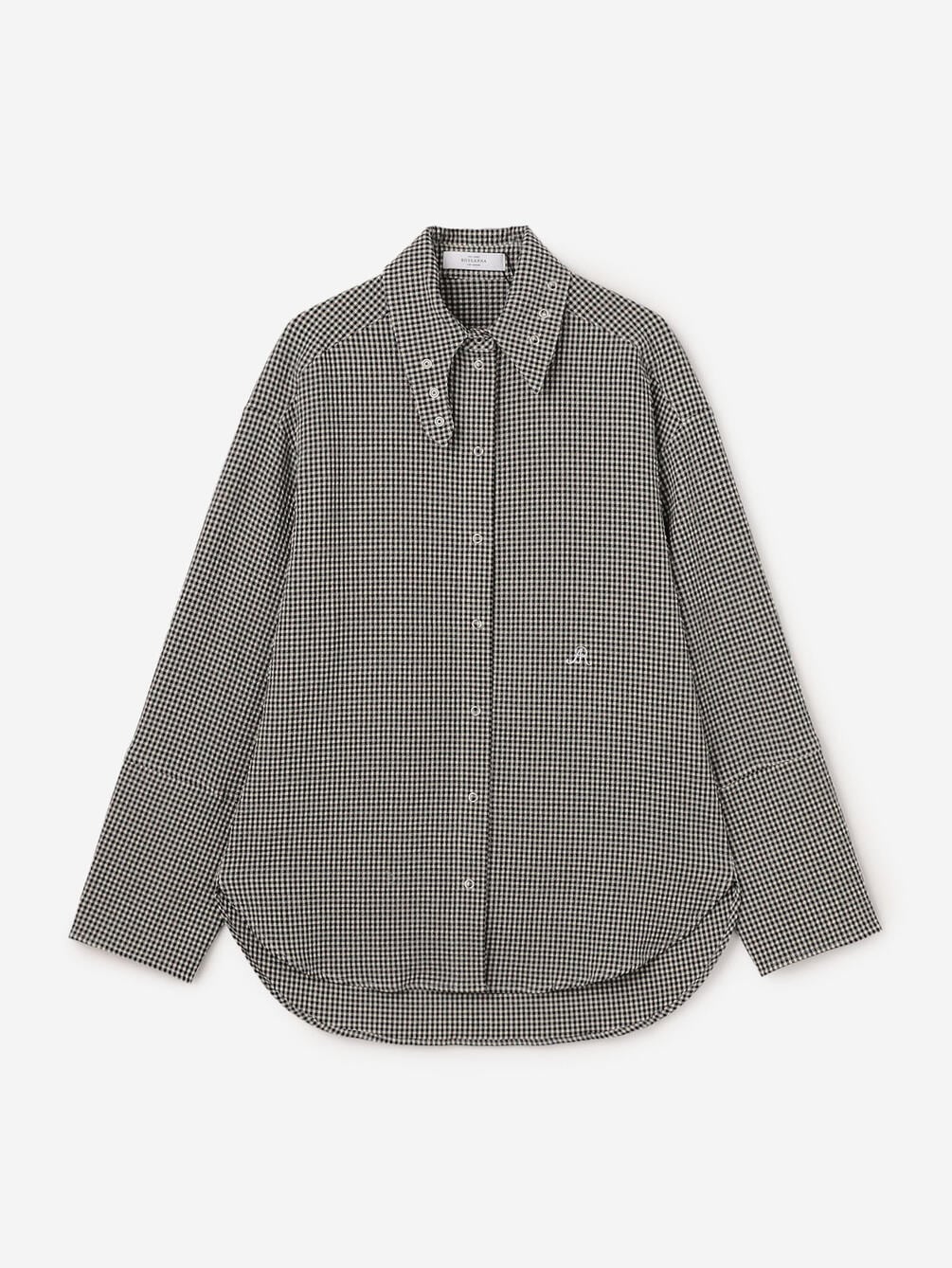 ROSEANNA | ギンガムチェック スタンドカラーシャツ WOMEN