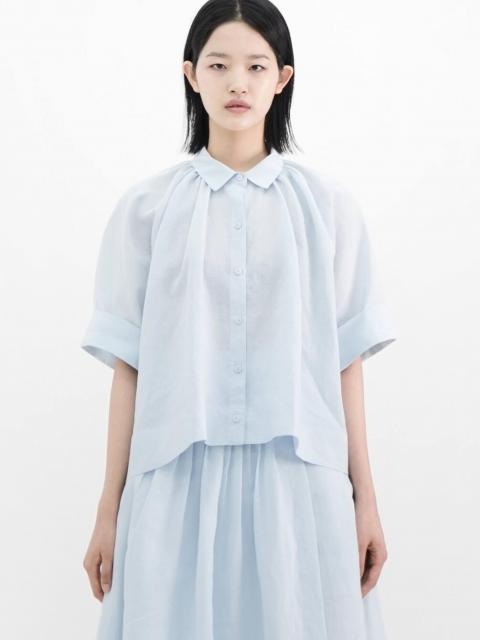 eunoia | クロップド 半袖シャツ WOMEN