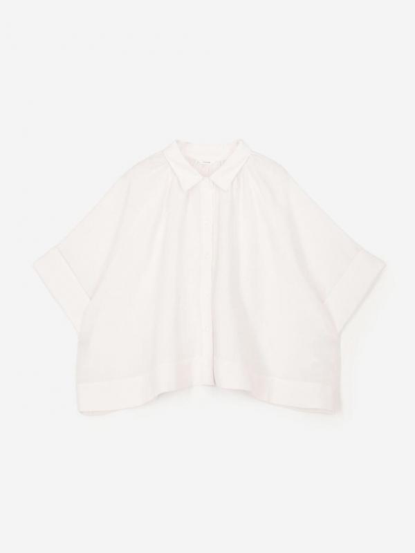 eunoia | クロップド 半袖シャツ WOMEN