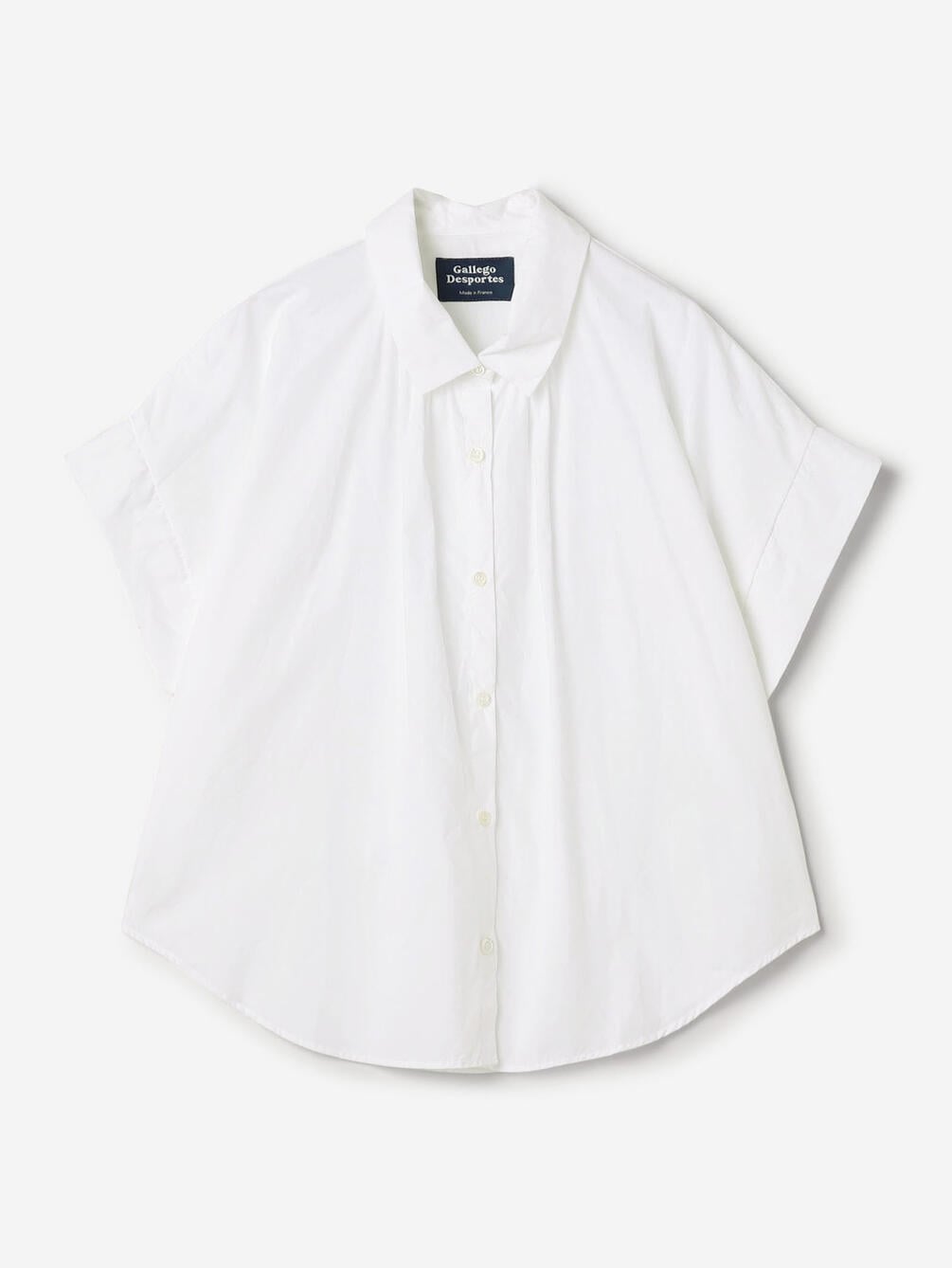 GALLEGO DESPORTES | コットン ショートスリーブシャツ WOMEN