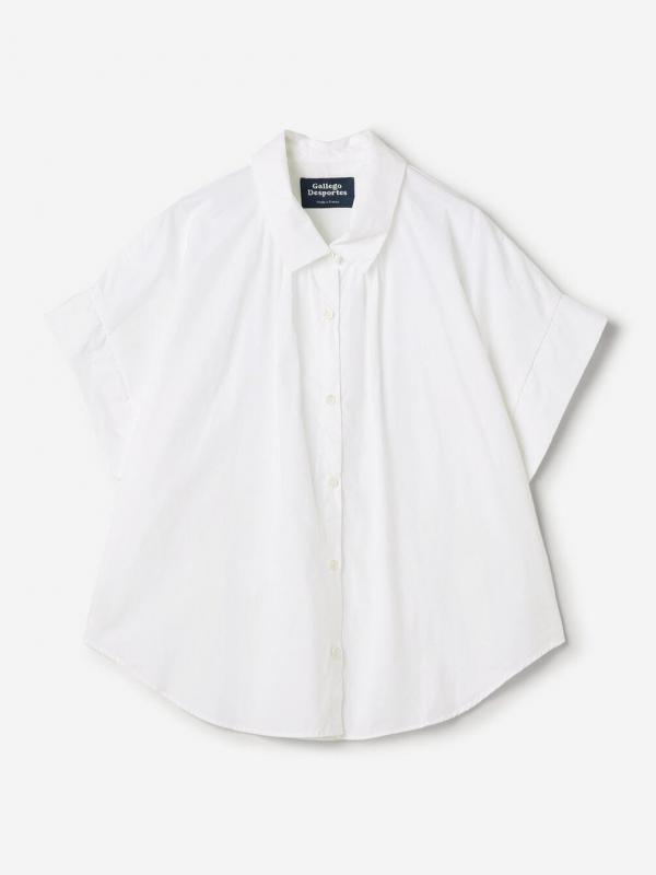 GALLEGO DESPORTES | コットン ショートスリーブシャツ WOMEN
