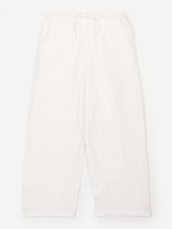 eunoia | リネンギャザーパンツ WOMEN