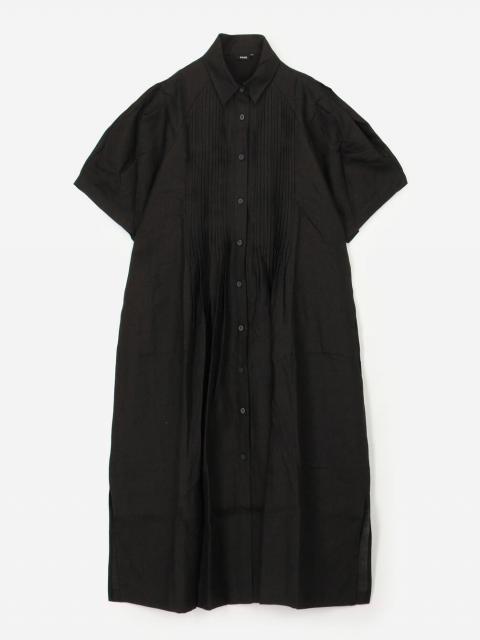 eunoia | リネン ピンタック半袖ワンピース WOMEN