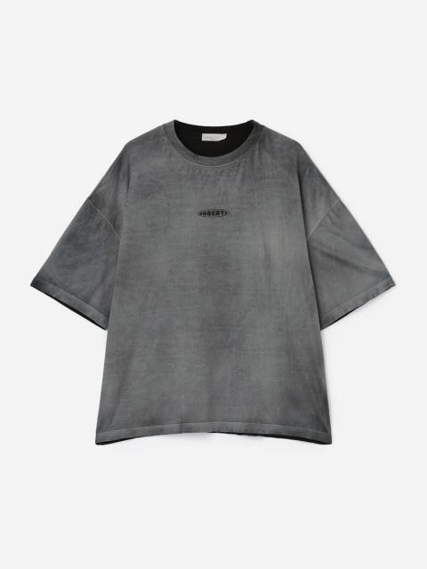 roberto collina | コットン 半袖ロゴTシャツ MEN