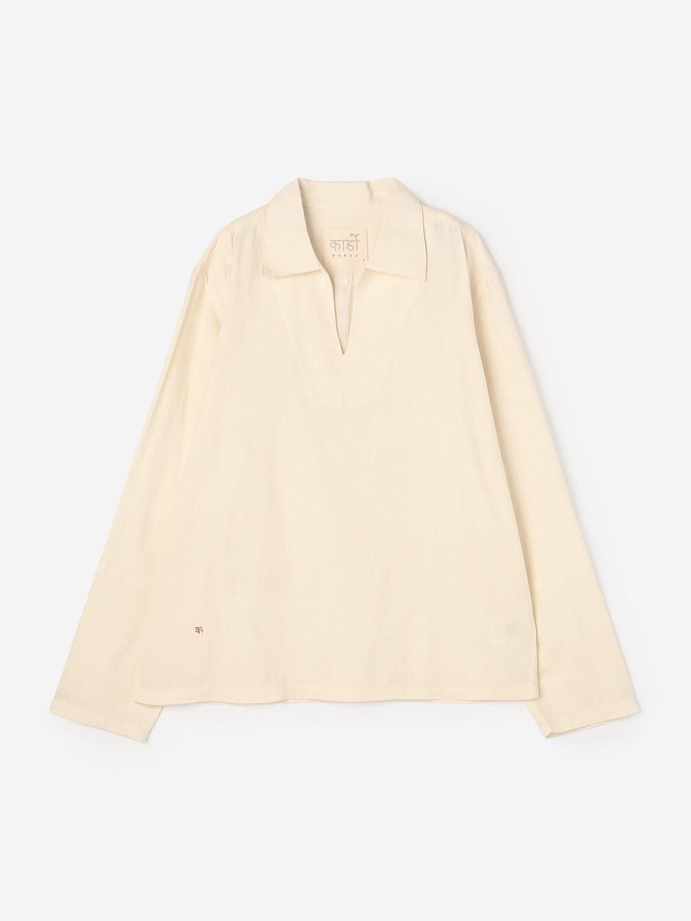 KARDO | スキッパーカラー 長袖シャツ MEN