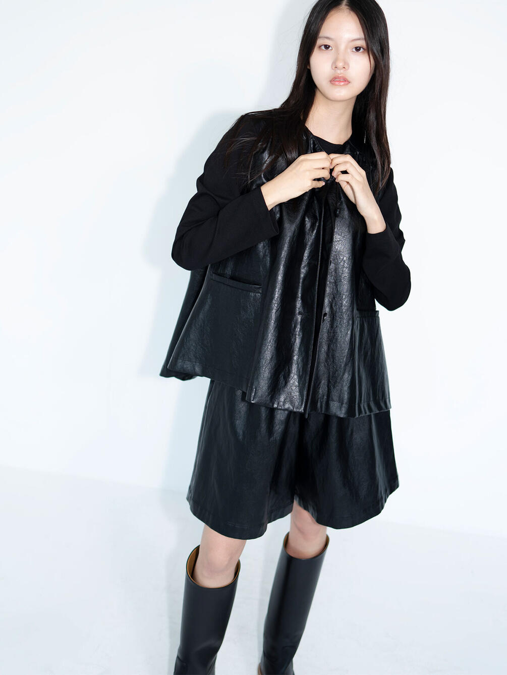 eunoia | シャーリング ベスト WOMEN