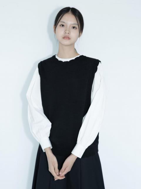 eunoia｜スカラップ ベスト WOMEN