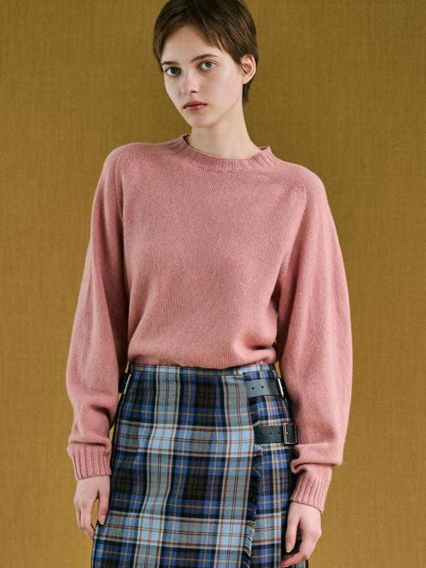 MORRIS & SONS | ジーロンラム クルーネックニット WOMEN
