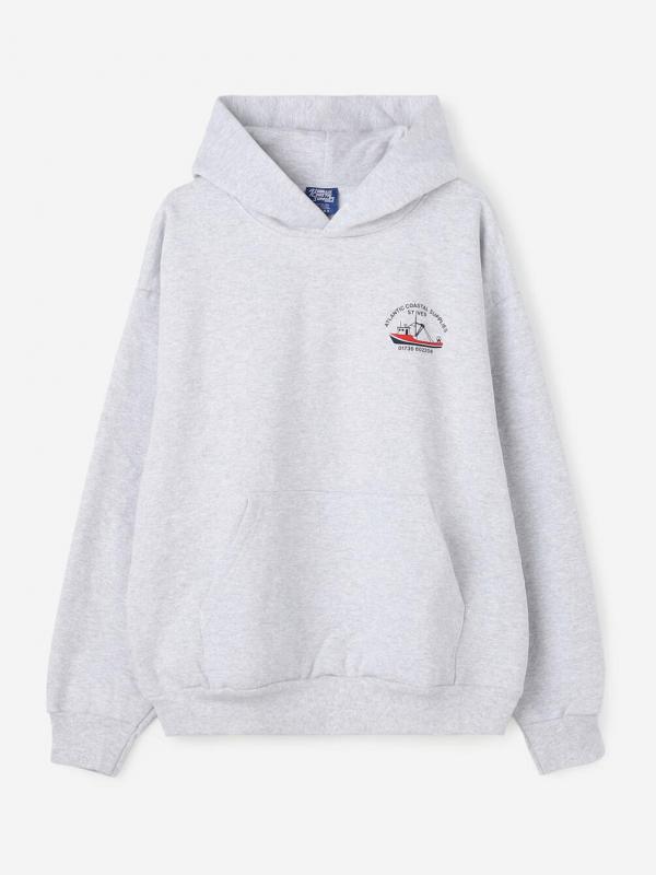 Atlantic Coastal Supplies | 長袖 フーディー Fishing Boat MEN