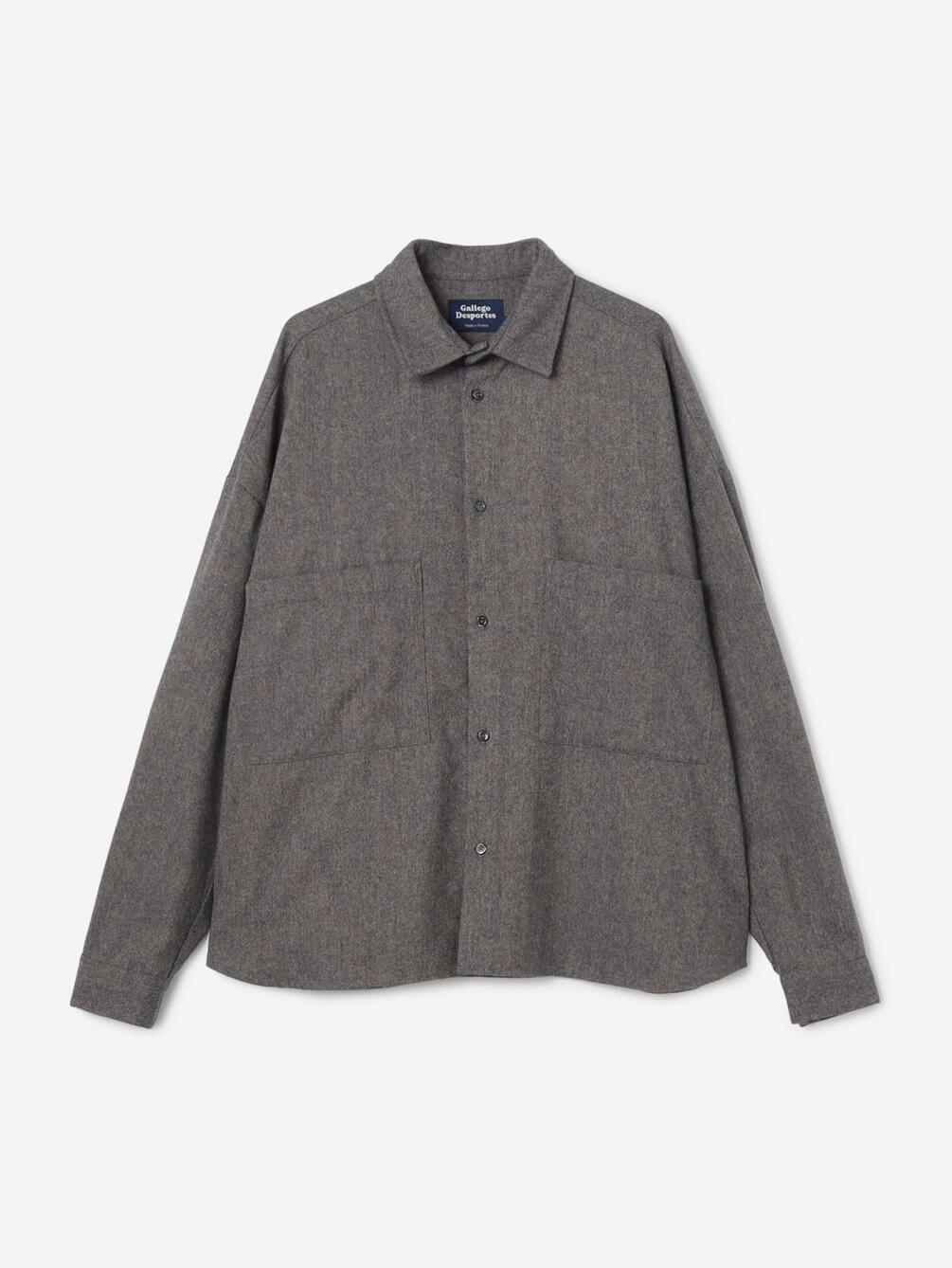GALLEGO DESPORTES | 〈別注〉ウールポリエステル 長袖シャツ MEN