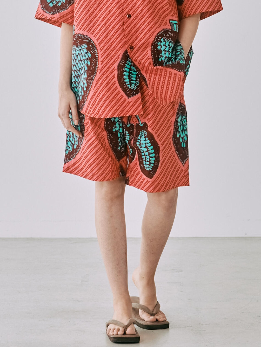 Monitaly バティックショートパンツ Women ショーツ Bshop ビショップ Bshop Monitaly バティックショートパンツ Women ショーツ Bshop ビショップ Bshop