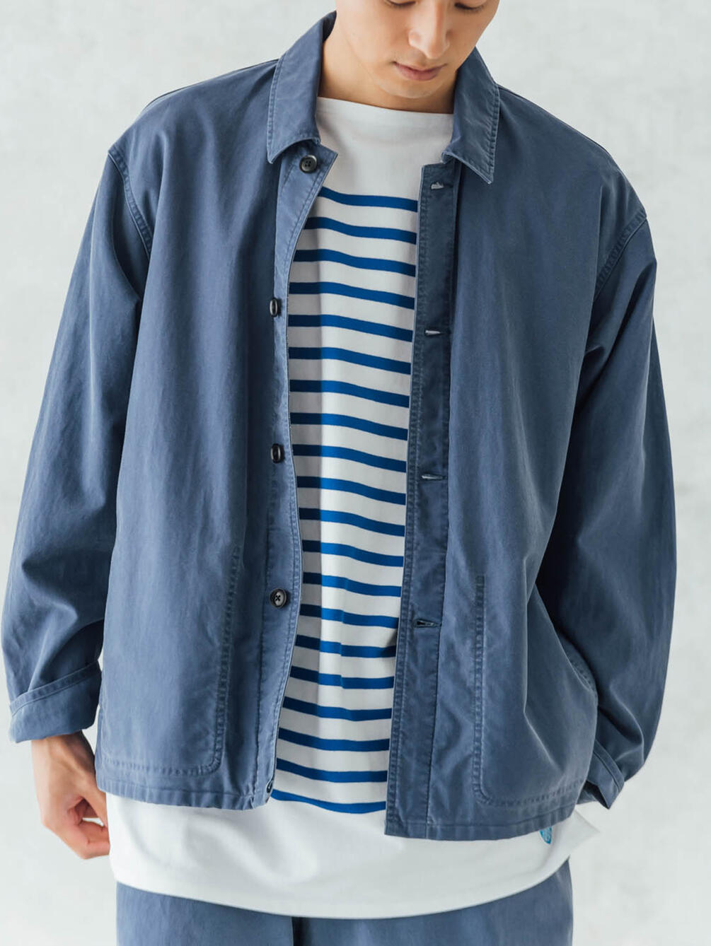 Blurhms ライトモールスキン ワークジャケット ブラームス blurhms（ブラームス）の「blurhmsROOTSTOCK | ライトモールスキン