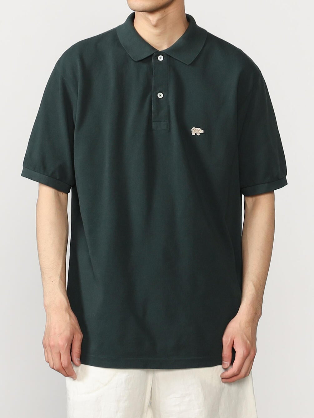 Scye Basics 別注 鹿の子ポロシャツ Men Scye Basics 別注 鹿の子ポロシャツ Men