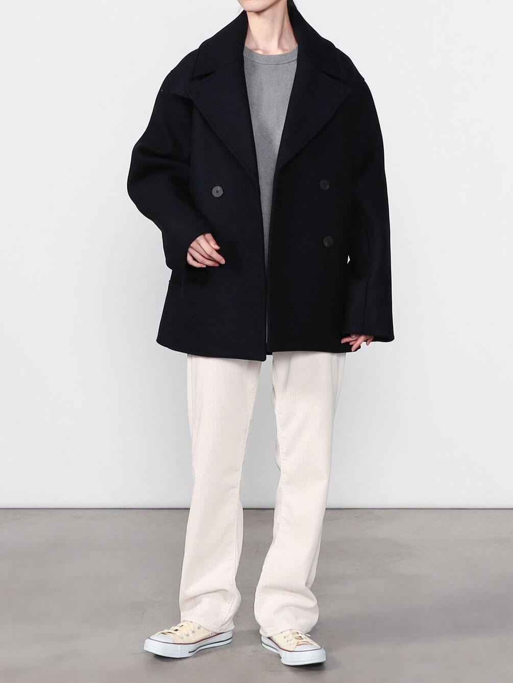 STUDIO NICHOLSON WOOL PEA COAT ピーコート