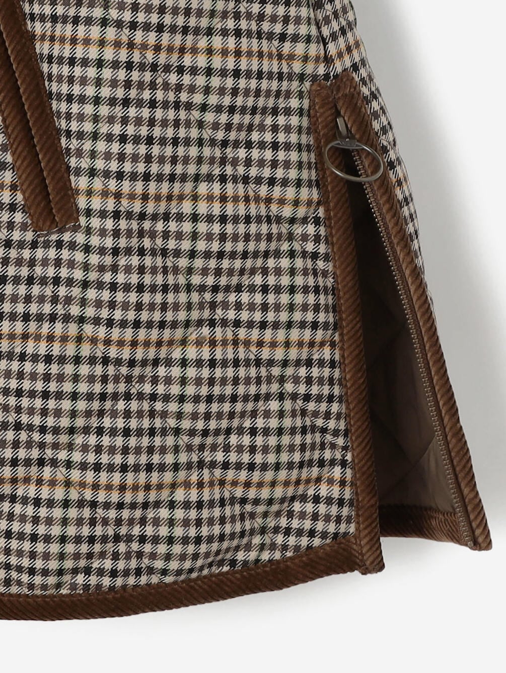 THE SHINZONE | 〈別注〉QUILTING SHORT COAT CHECK WOMEN